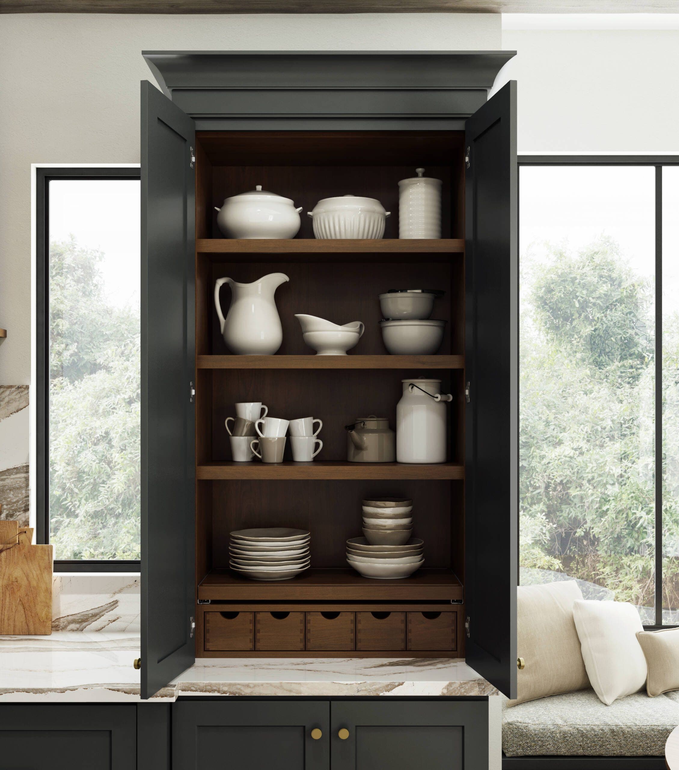 Beautifully functional kitchen cabinetry design in Southlake, Texas