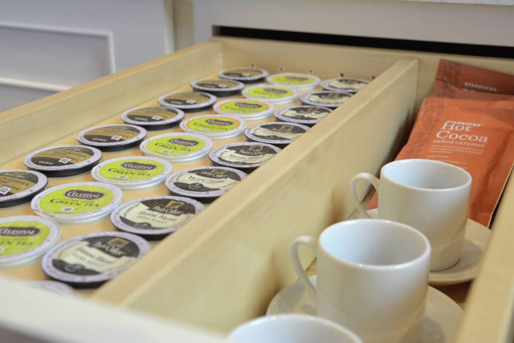 Beautifully Functional Cabinetry -Southlake’s trusted luxury remodeling experts Southlake kitchen pull-out pantry with soft-close shelves for organized storage