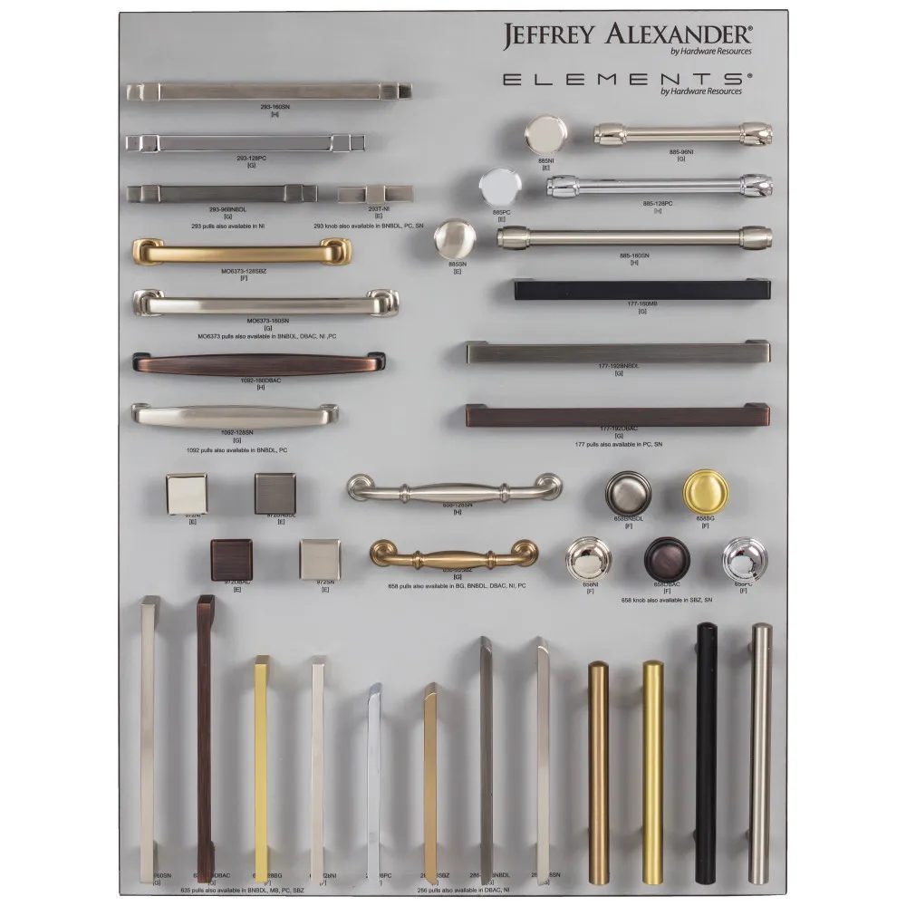 Cabinet Hardware That Elevates Every Space -Southlake’s trusted luxury remodeling experts Satin bronze cabinet knobs and pulls Southlake luxury kitchen hardware