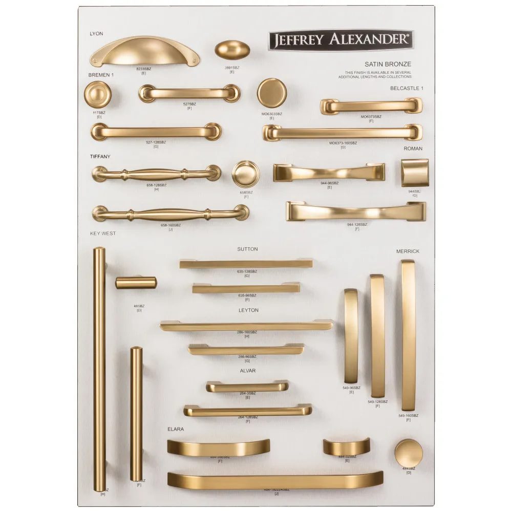 Cabinet Hardware That Elevates Every Space -Southlake’s trusted luxury remodeling experts Brushed pewter drawer handles in modern Southlake kitchen remodel