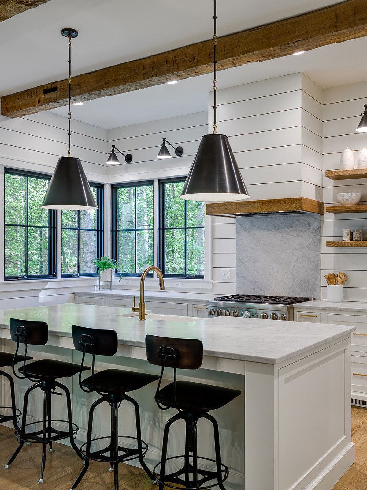 Range Hood Elegance -Southlake’s trusted luxury remodeling experts Luxury Kitchen Remodel with Custom Vent Hood by Compassion Construction