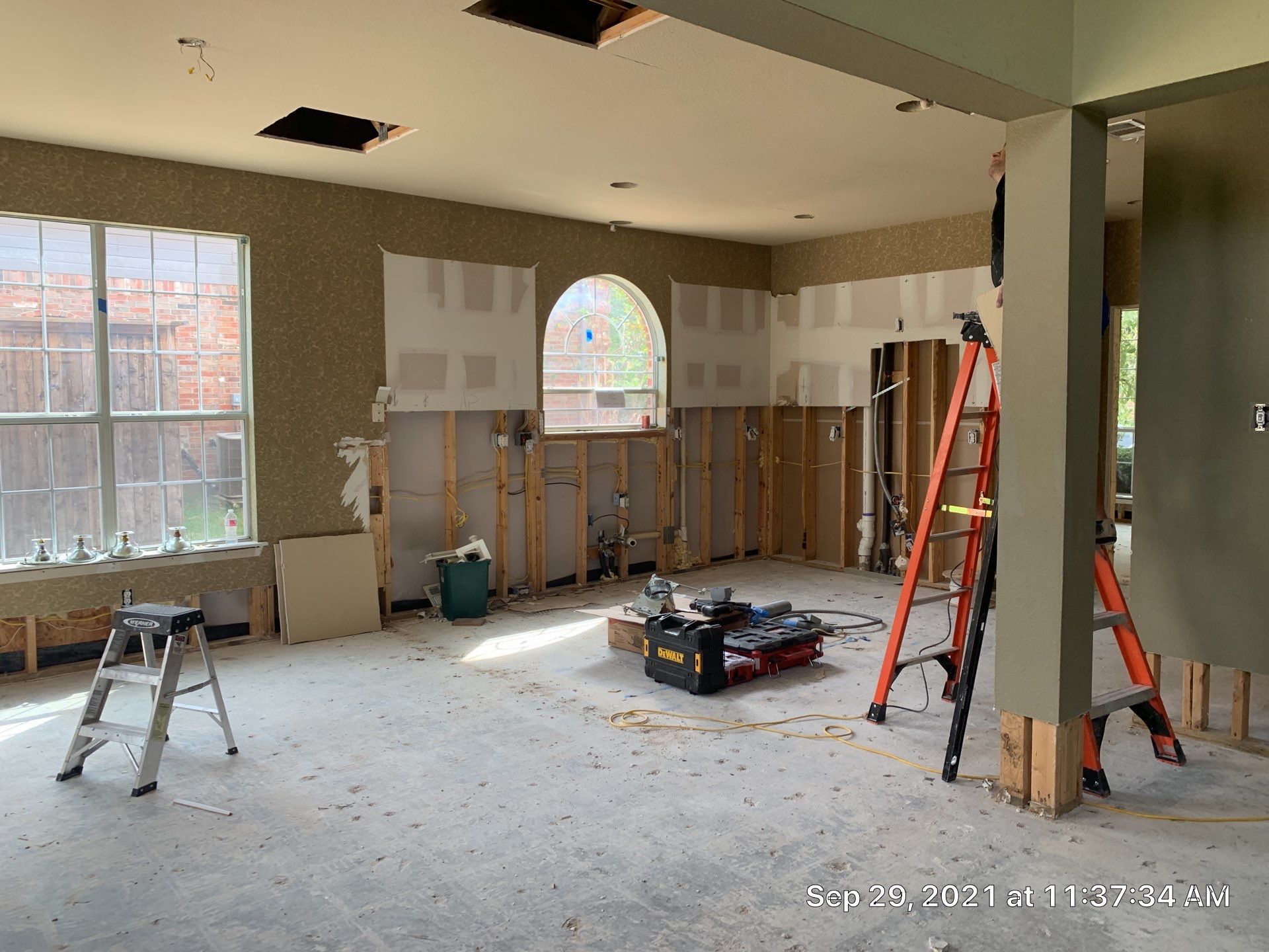 Water Fire Mitigation and Restoration landing page -Southlake’s trusted luxury remodeling experts