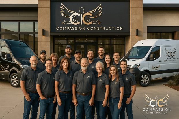 Compassion Construction Southlake team photo – luxury remodeling experts in DFW